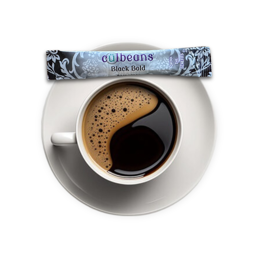 Arabica Black Coffee with organic six mushroom blend