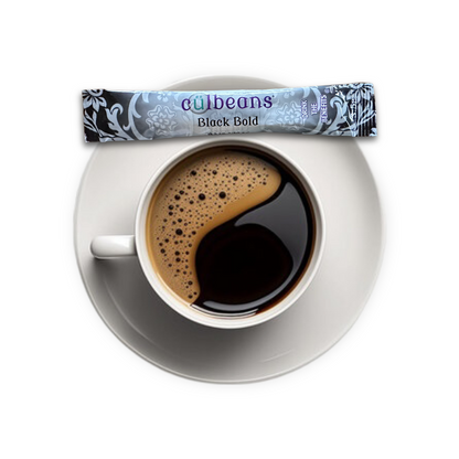 Arabica Black Coffee with organic six mushroom blend