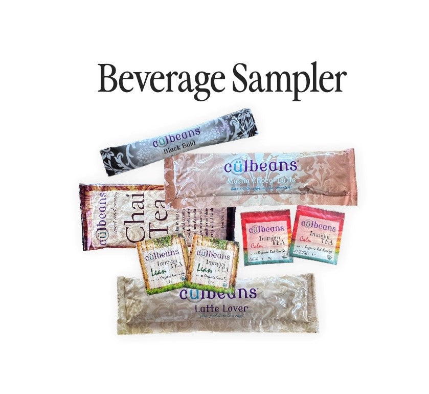 The Sampler, taste our line-up of healthier coffees and teas – Cülbeans